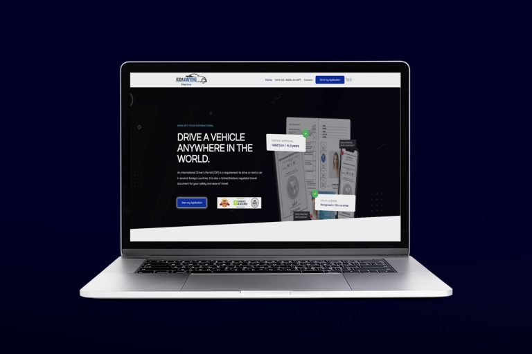 Kida Driving – Online international license Booking App