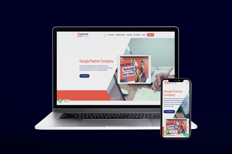 Marketing Spirit – Digital Marketing Profile Website