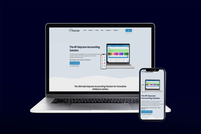 360 Day Care | SaaS Software Landing Page