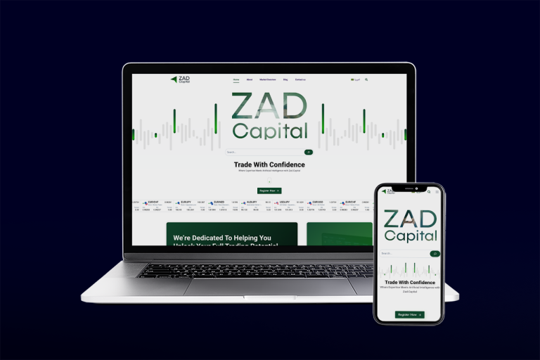 Zad.Capital – Trading Market Overview Website